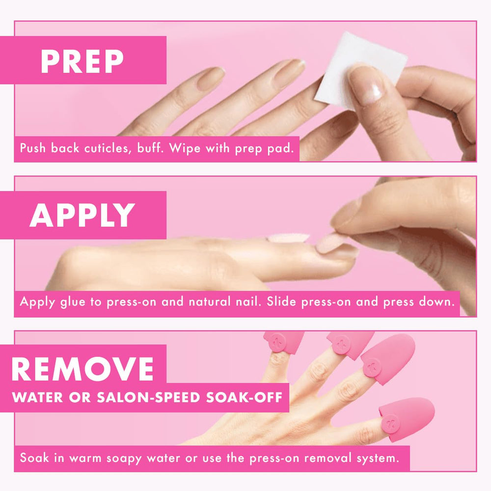 Olive &amp; June Instant Mani nails packaging highlights sustainable materials.