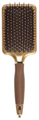 Olivia Garden NanoThermic ceramic ion styler paddle—front view for smooth detangling and all-day shine.