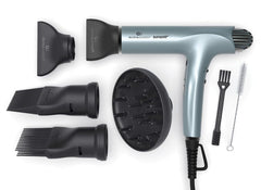 Olivia Garden 1875W SuperHP dryer side view showing sleek design for studio-quality styling