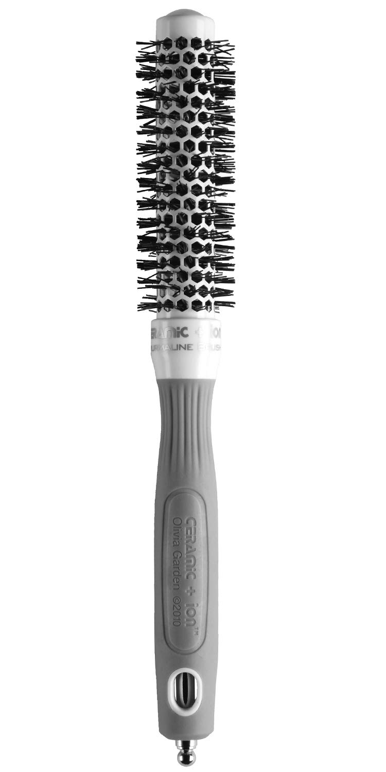 Olivia Garden ceramic ion round brush vented barrel for faster styling and smoother results