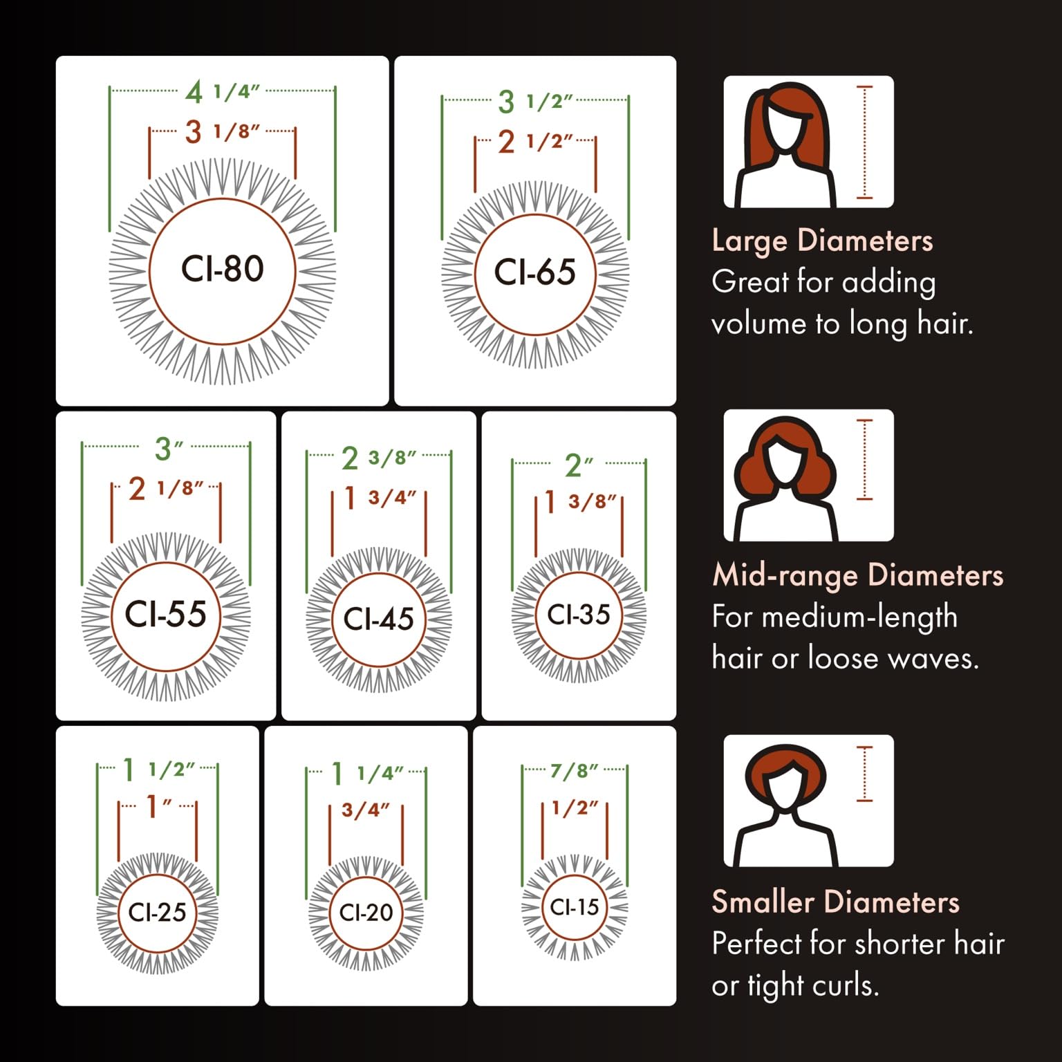 Olivia Garden retractable sectioning pick demonstrates easy, precise parting.