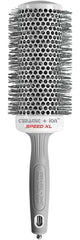 Olivia Garden Ceramic + Ion Speed XL brush with anti-static bristles for smoother hair.