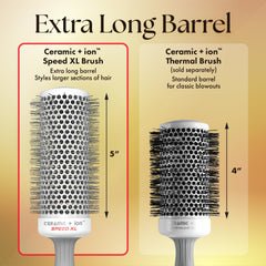 Olivia Garden Ceramic + Ion Speed XL retractable sectioning pick for precise parting.
