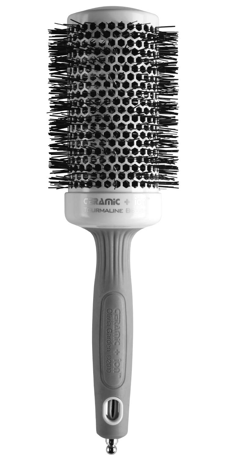 Olivia Garden CI-55 ceramic ion round brush with smooth barrel