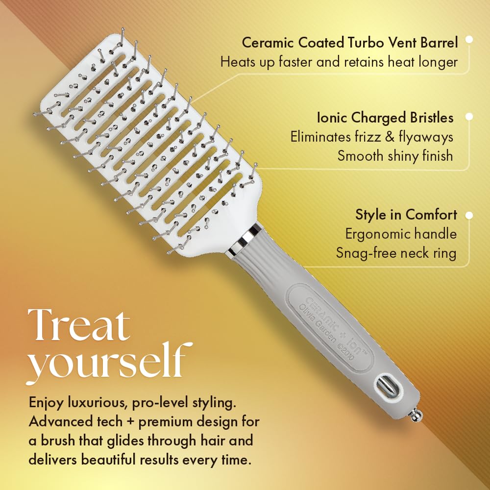 Olivia Garden CITVPRO-SPR Shaper ergonomic handle for comfortable grip.
