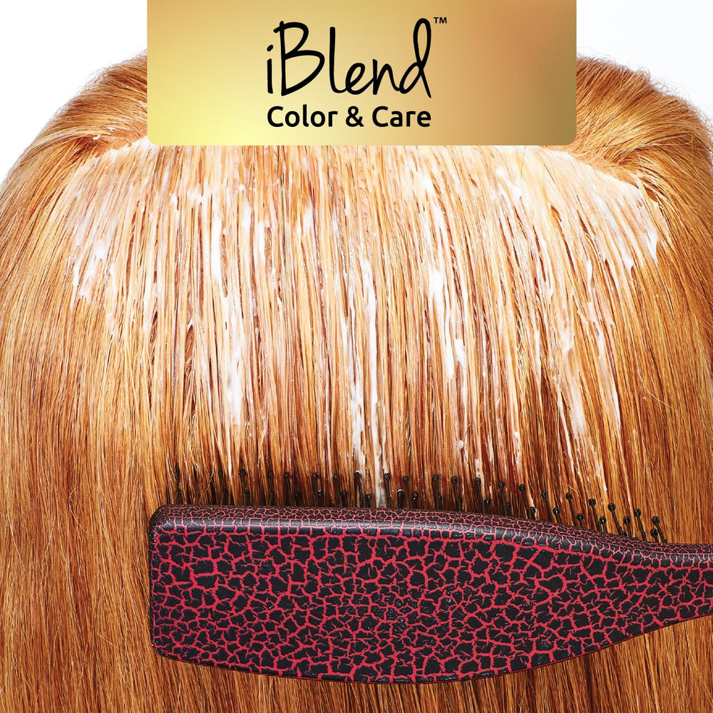 Olivia Garden iBlend speeds color application, making the routine faster and easier.