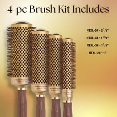 Olivia Garden ionic-bristles-frizz-control smooths hair with tourmaline action.