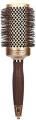 Olivia Garden NanoThermic ceramic ion round brush front view for faster, smoother blowouts.