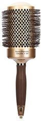 Olivia Garden NT-64 ceramic turbo barrel close-up for fast, even heat.