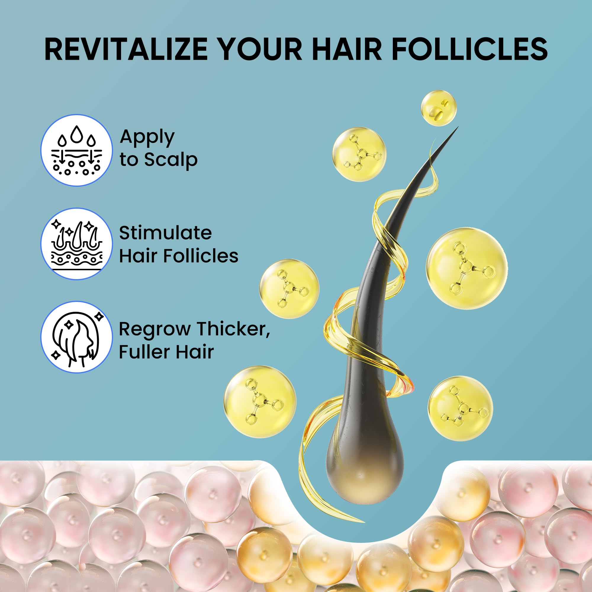 OLIVITA minoxidil suitable for all hair types and textures.