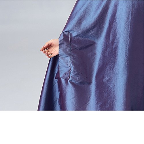 OLizee purple cape ideal for salon or home use during shampooing