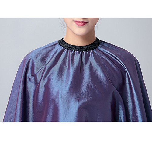 OLizee purple cape front view shows wipe-clean surface for quick maintenance
