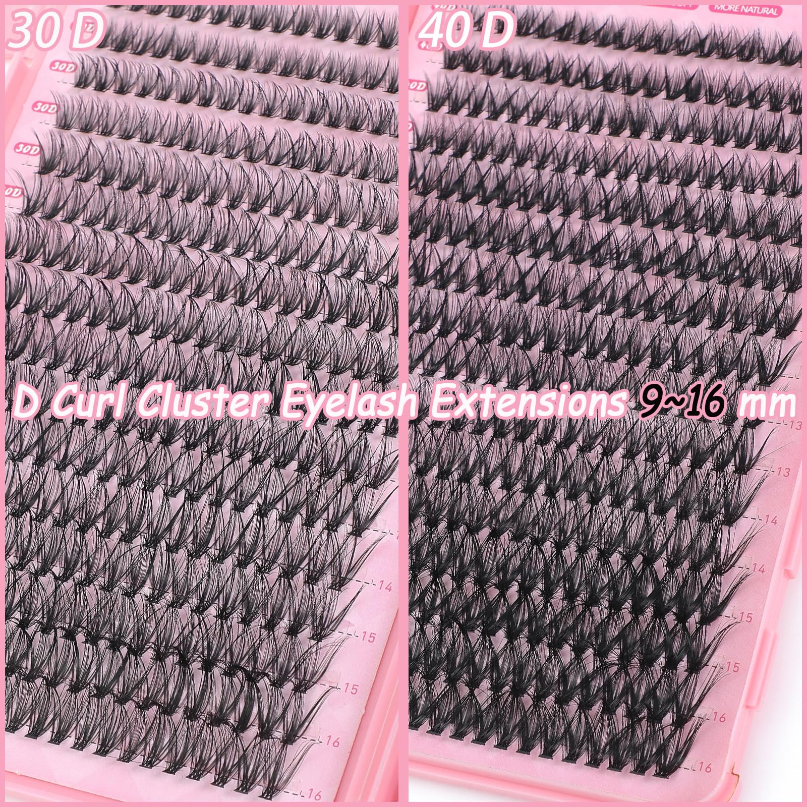 OLLAVO lash bond and seal included for secure wear.