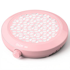 Olov Art Nail Dust Collector front view, compact design for tidy salon spaces and easy placement.