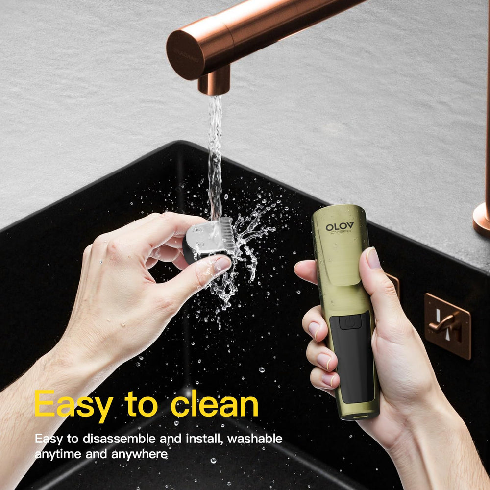 OLOV CYBER body face nose mustache trimmer for precise detail