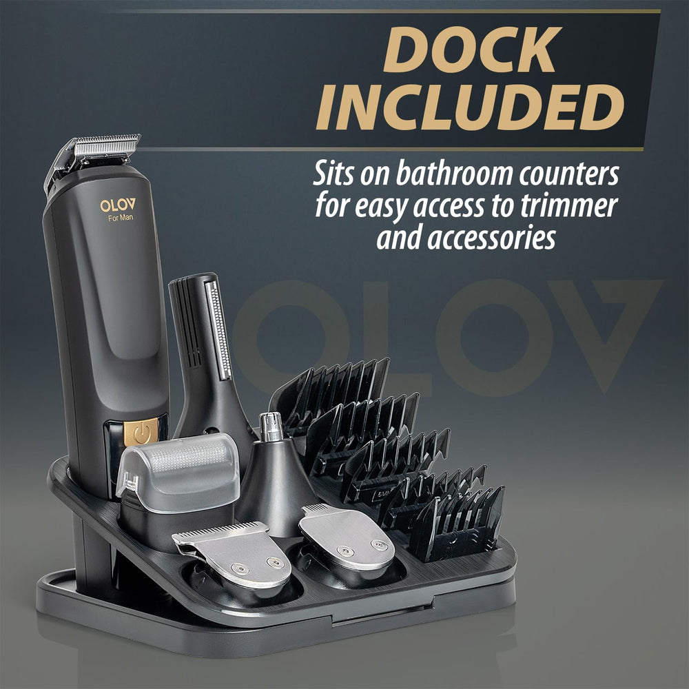 OLOV FOR MAN LED display and USB charging for easy power tracking