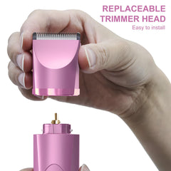 OLOV replaceable ceramic blade heads enable quick, neat trims.