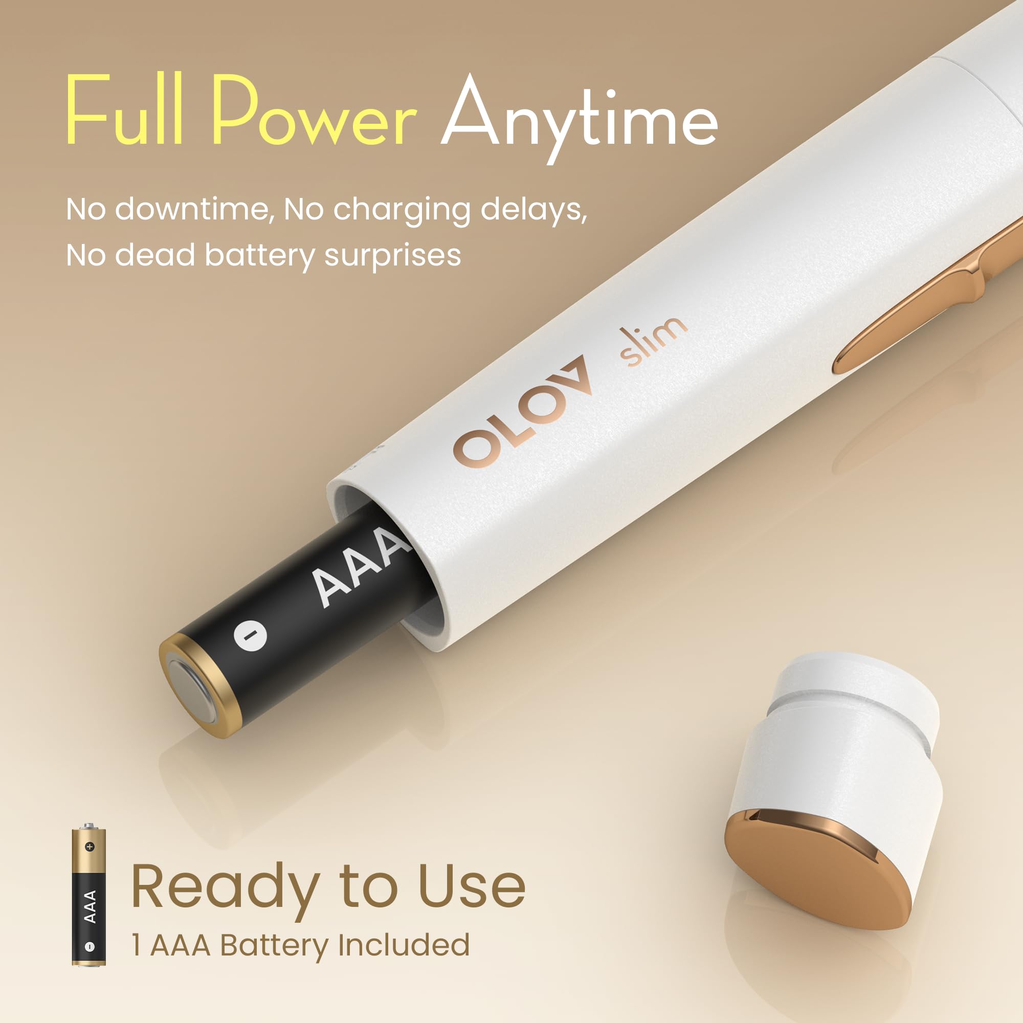 OLOV slim multi-functional tool for eyebrows and bikini area