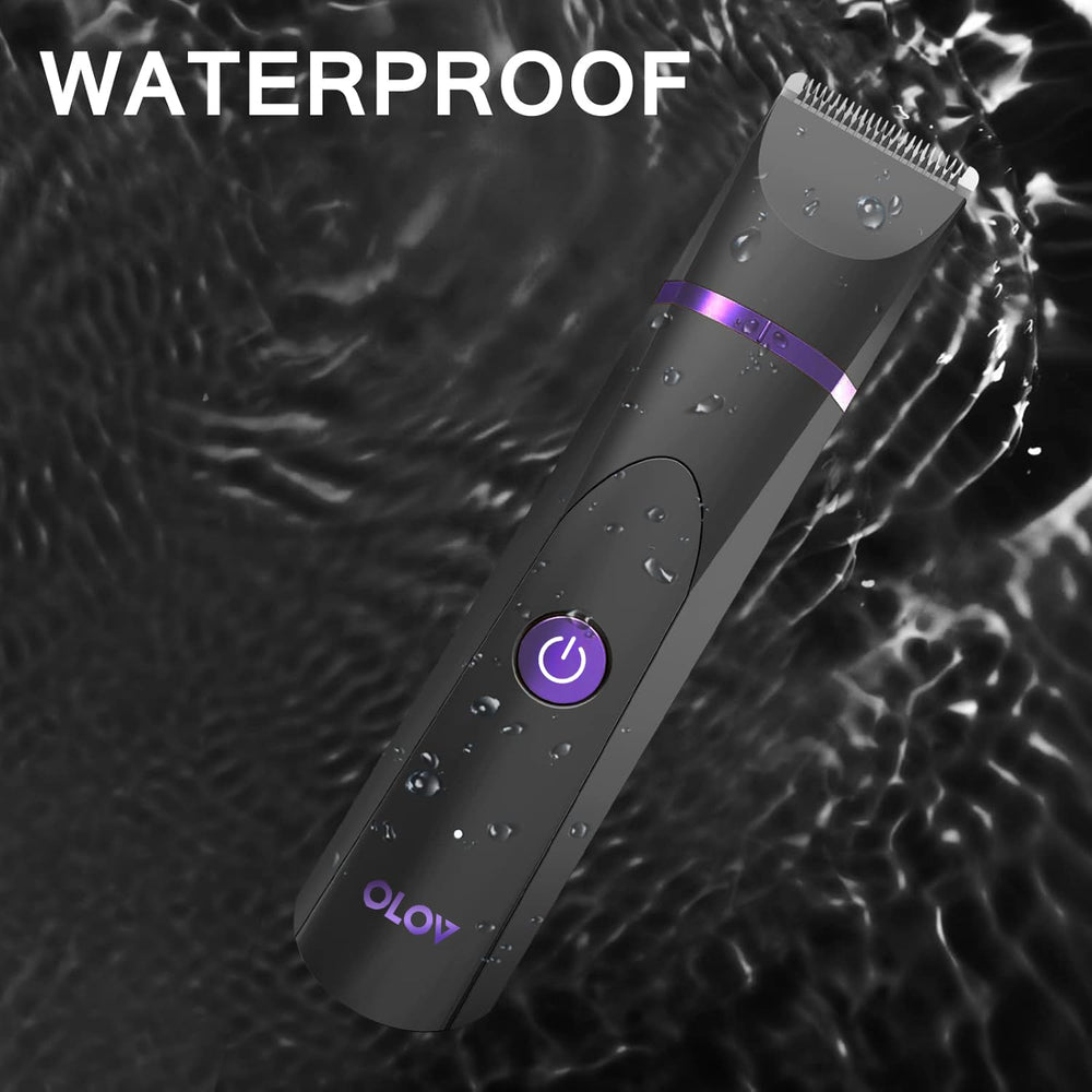 OLOV waterproof design supports shower trimming and easy cleanup.