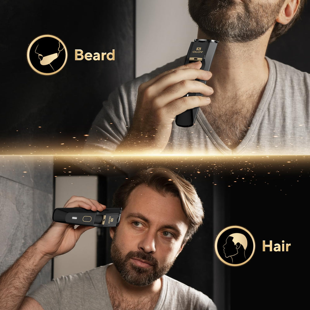 OLOV X 60-minute battery life ideal for long grooming sessions.