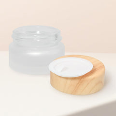 Olutacot 5g frosted jars with leak-proof lids for spill-free travel