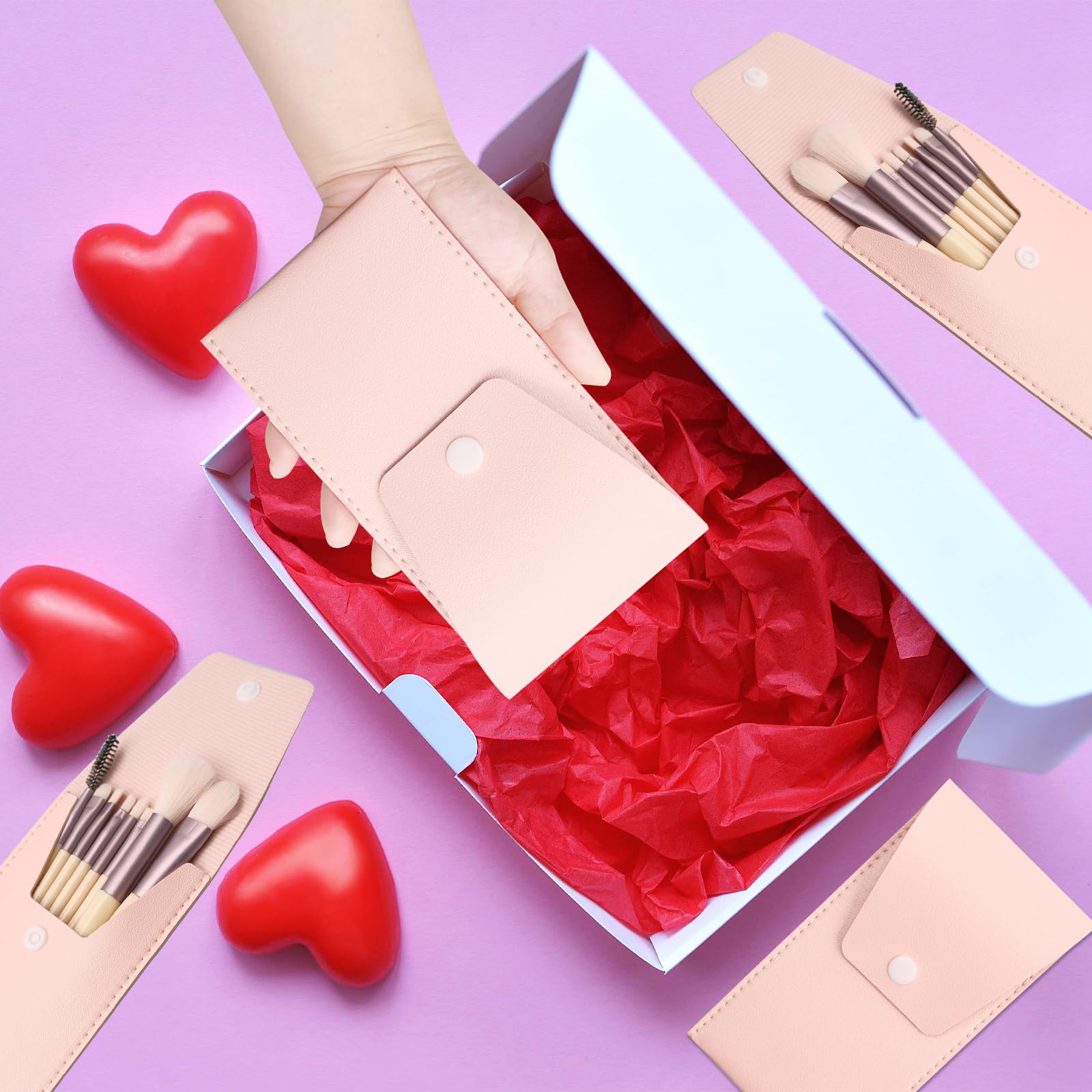 Olutacot brushes suit beginners to pros for easy makeup routines.