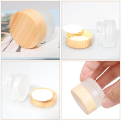 Olutacot easy-clean, refillable glass containers for reusable storage