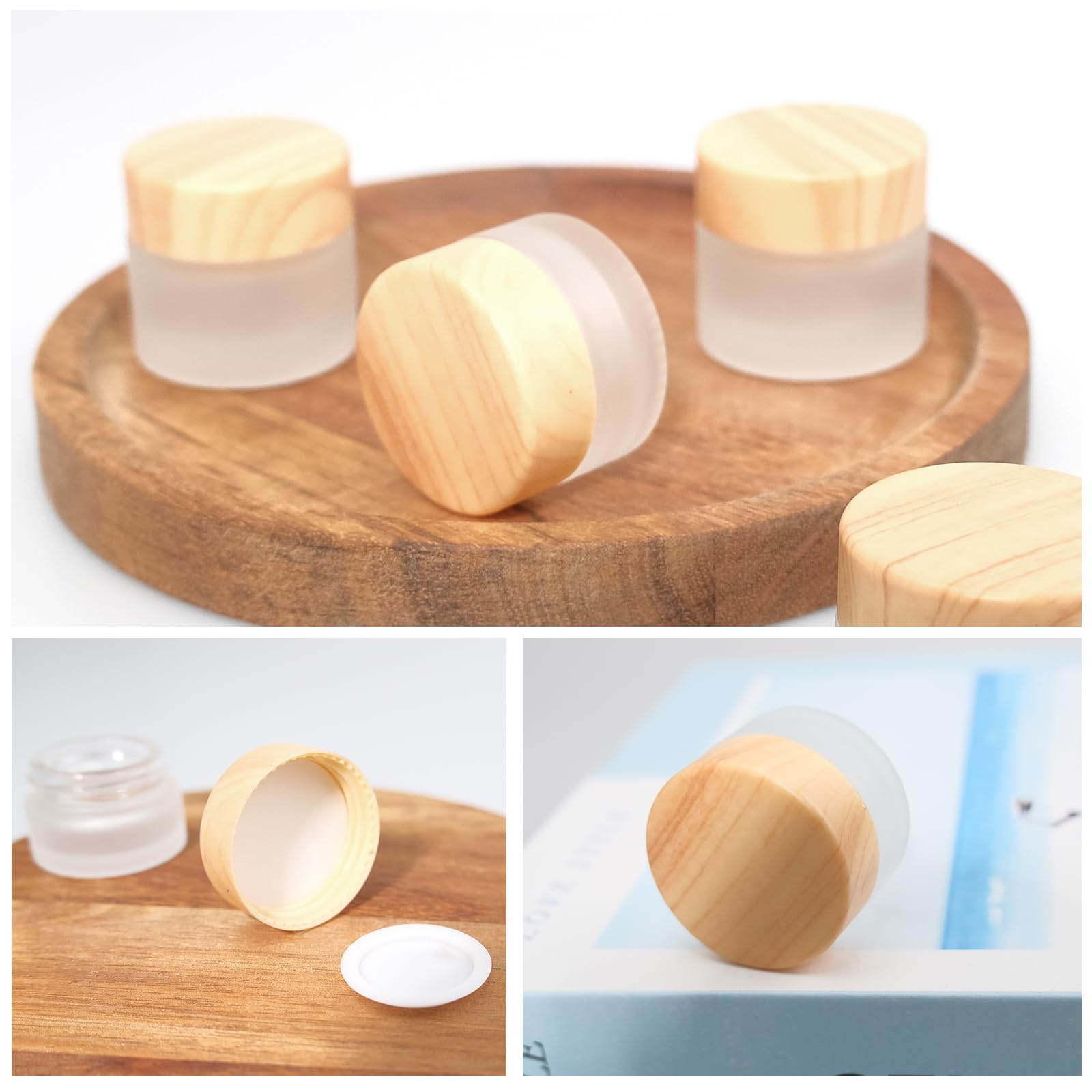 Olutacot versatile containers for DIY cosmetics and party favors