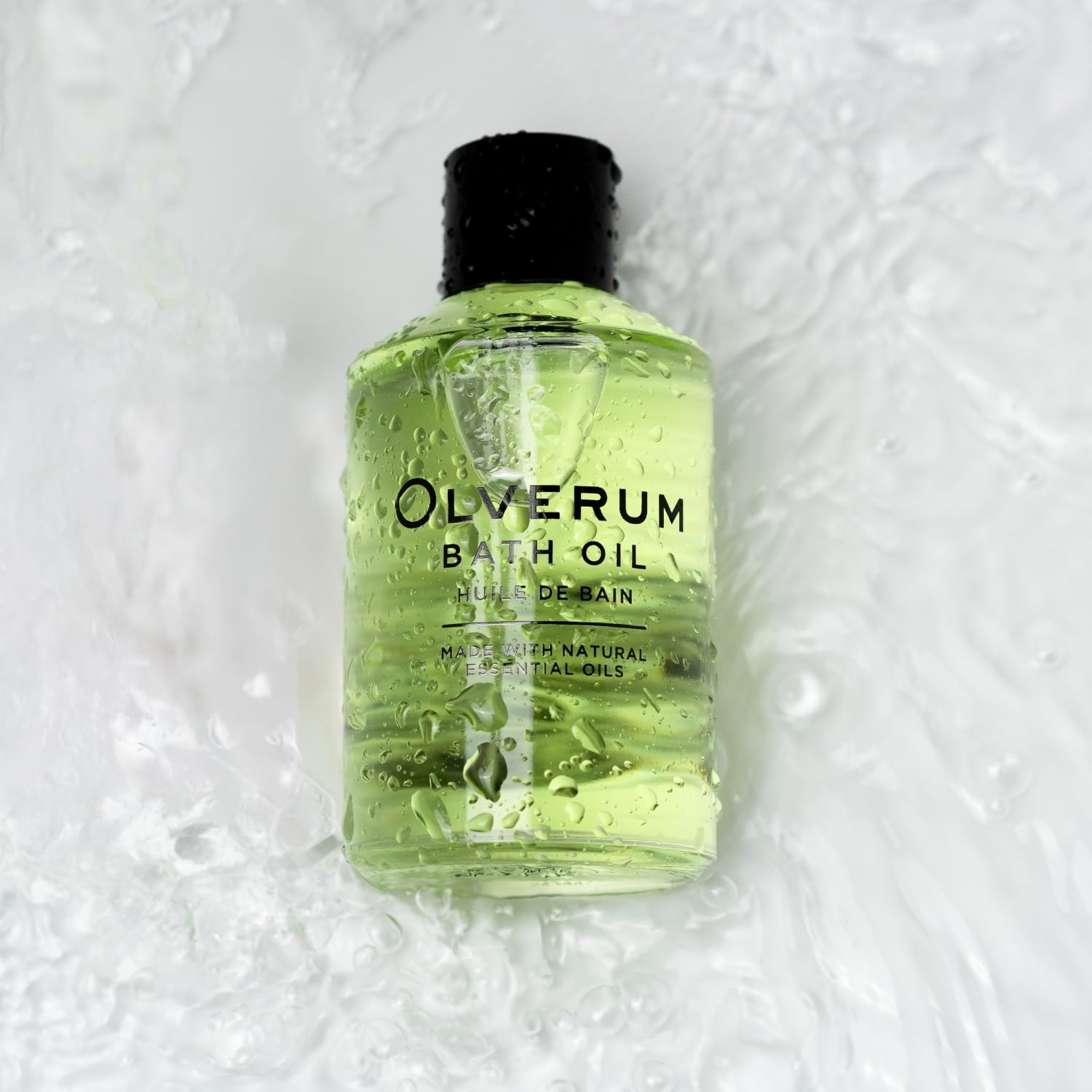 OLVERUM packaging emphasizing vegan, cruelty-free pledge and clean ingredients