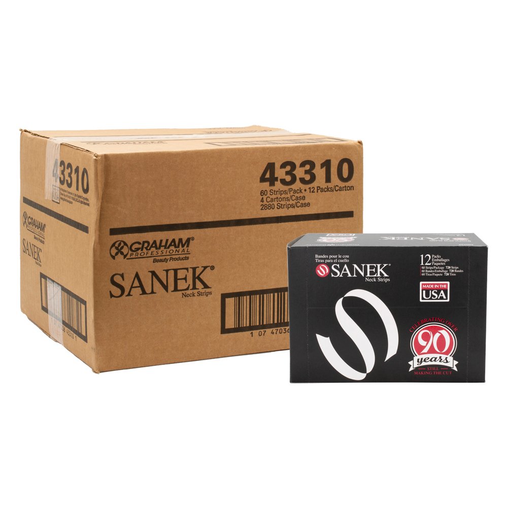 Omagazee Graham Sanek neck strips packaging reduces mess during cuts