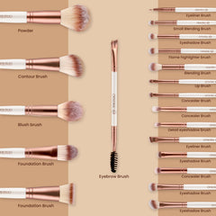 OMANIAC concealer brush detailed tip for targeted coverage