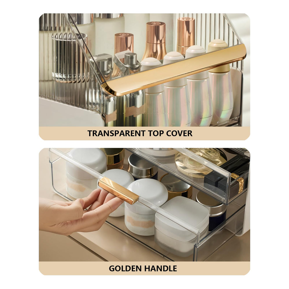 Omeily dustproof waterproof materials protect contents on bathroom counters