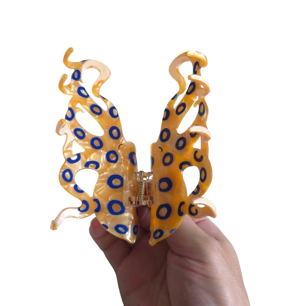 OMG Decor acetate hair clip with glossy finish for day-to-day wear.
