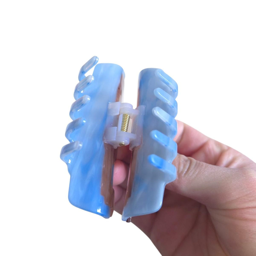 OMG Decor otter clip with durable alloy springs secures your look