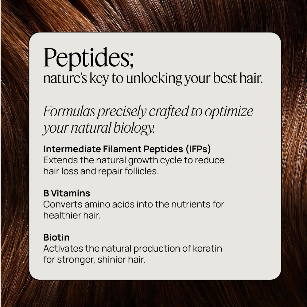 OMI WellBeauty peptides texture during application offers light absorption.