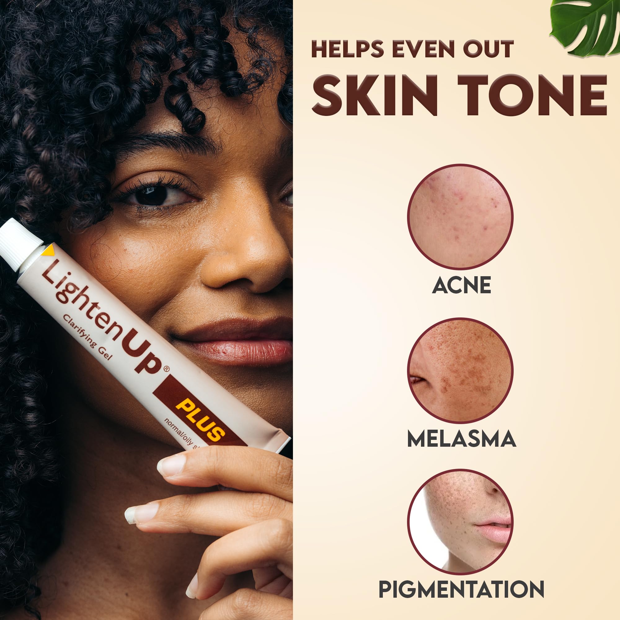 Vitamin C highlight in OMIC Lighten-Up Plus for antioxidant support