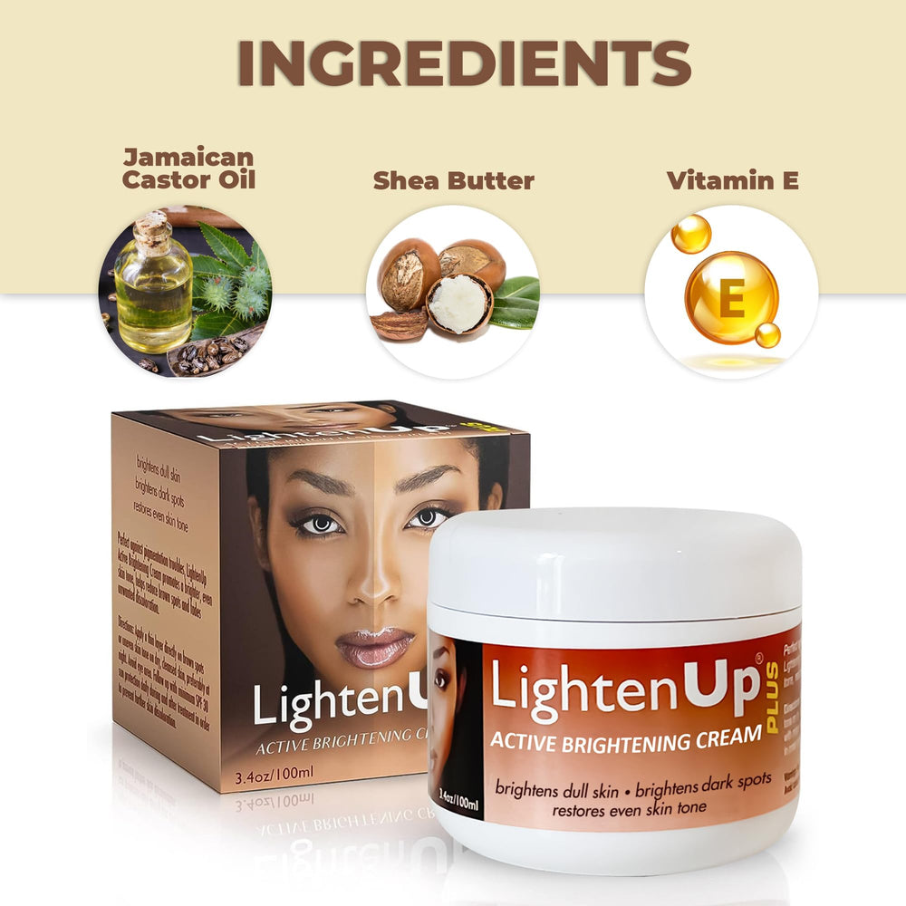 OMIC Lighten-Up Plus applying on skin demonstrates day or night use.