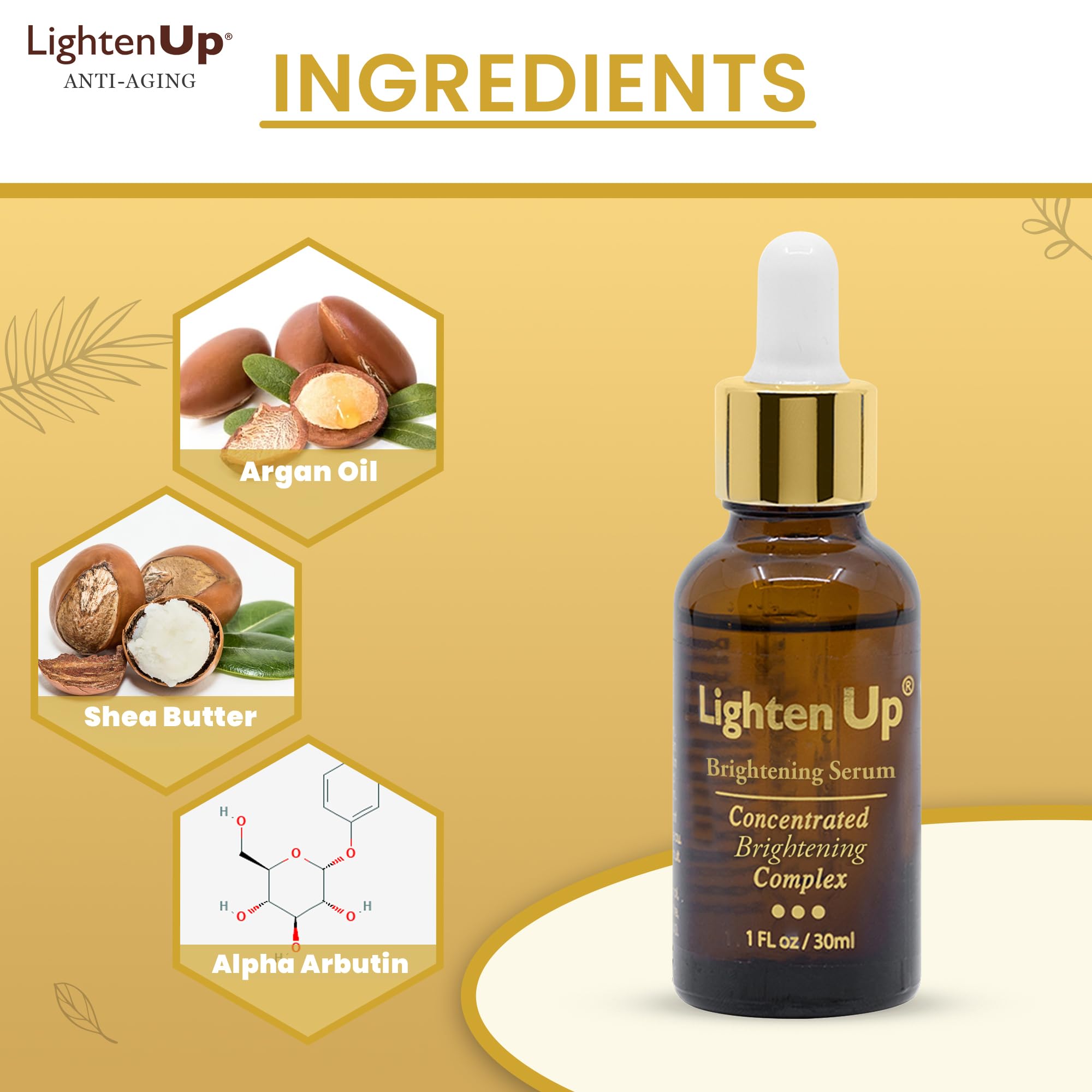 Close-up of lightweight, non-greasy texture of OMIC Lighten-Up Serum