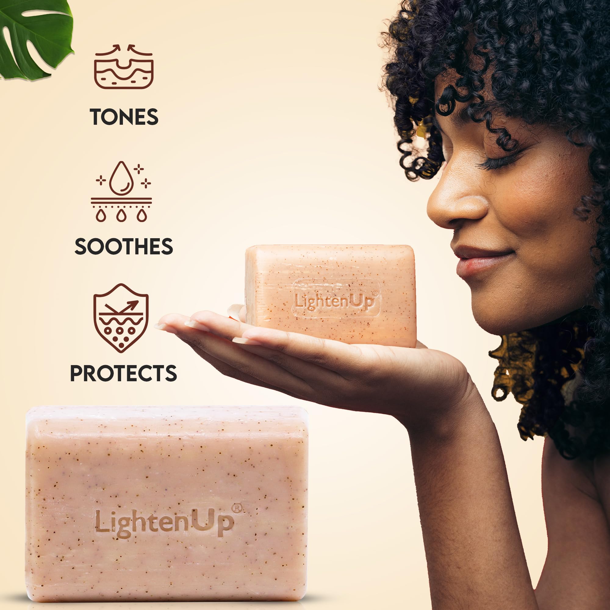 OMIC Lighten-Up suitable for use on face and body care.