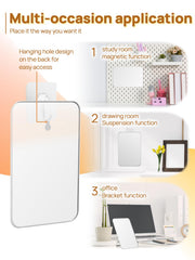 OMIRO makeup mirror magnetic points support customizable accessory attachment
