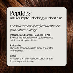 OMI WELLBEAUTY Hair Growth Gummies serving display promotes daily routine integration.