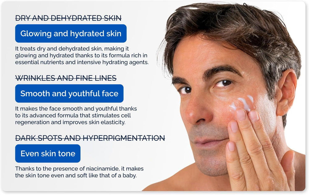 Omnis Uomo olive oil ingredient close-up suggests nourishing, softer skin.