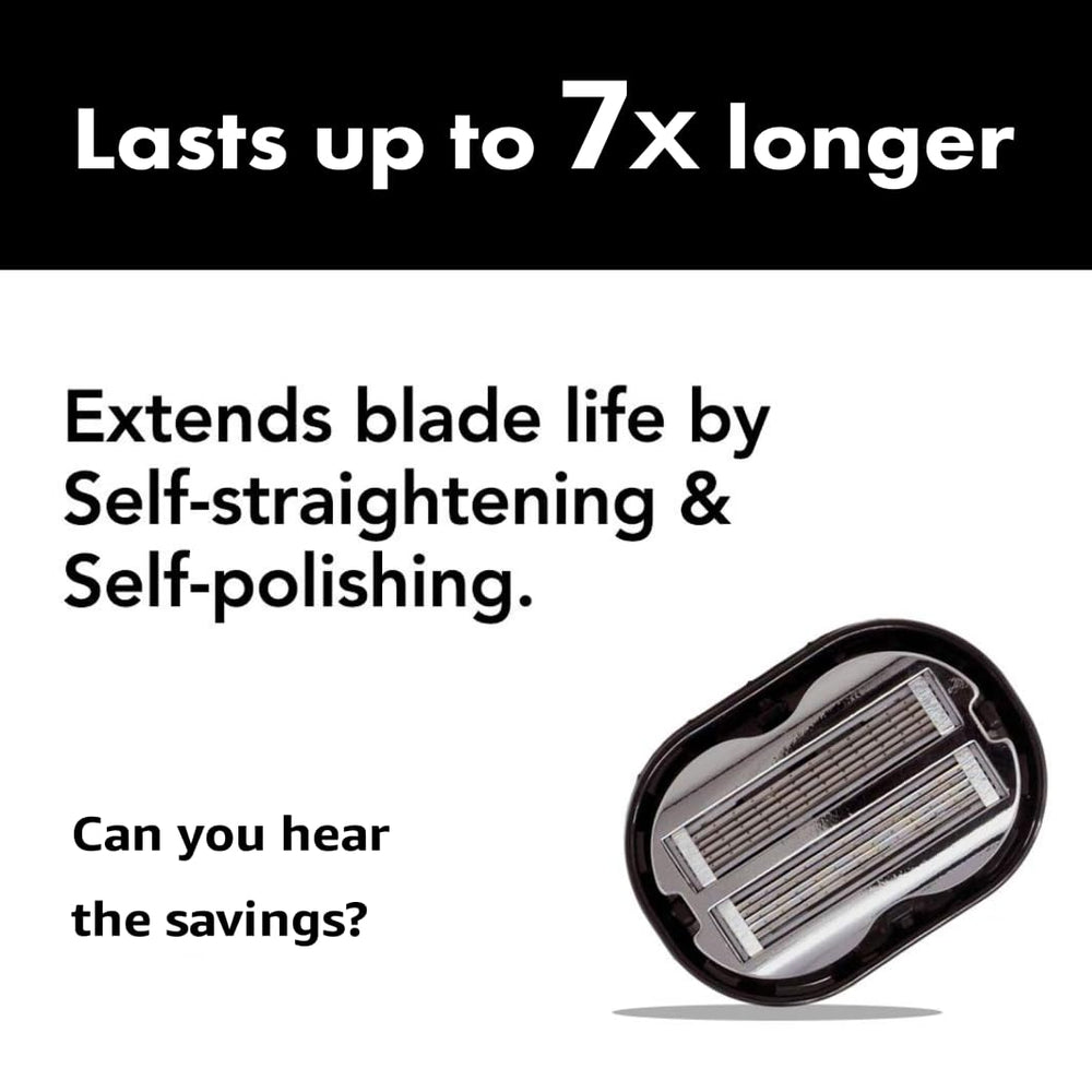 OmniShaver USA-made blades emphasize premium quality and longevity.