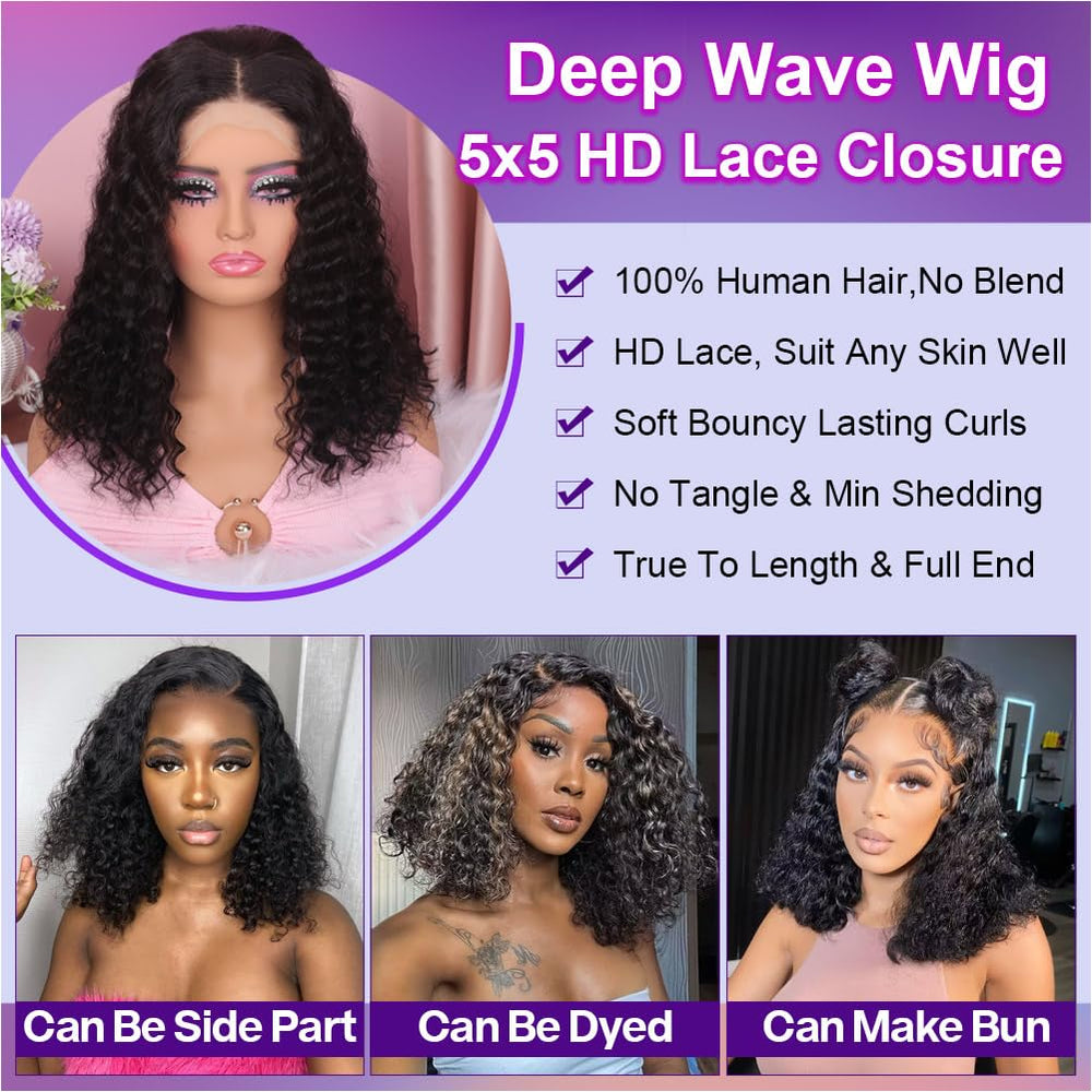 Omswet Human hair feels soft and easy to restyle with heat.