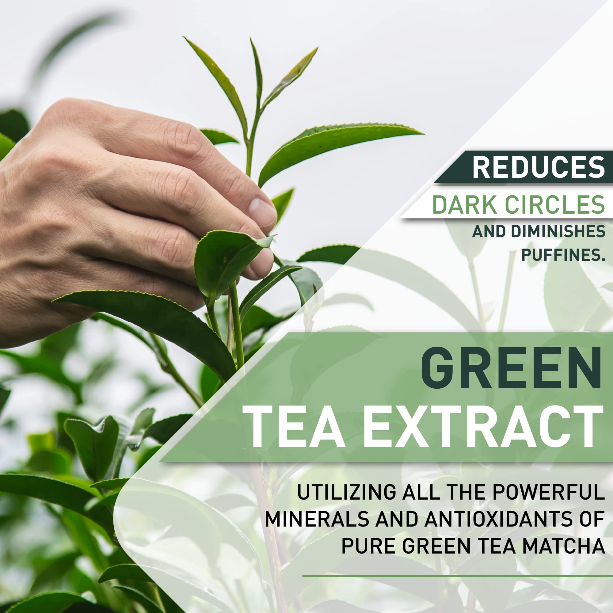 Once Upon A Tea cooling gel texture provides refreshing under-eye comfort