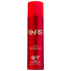 ONE/SIZE GO OFF makeup dissolving mist bottle ready for quick makeup removal.