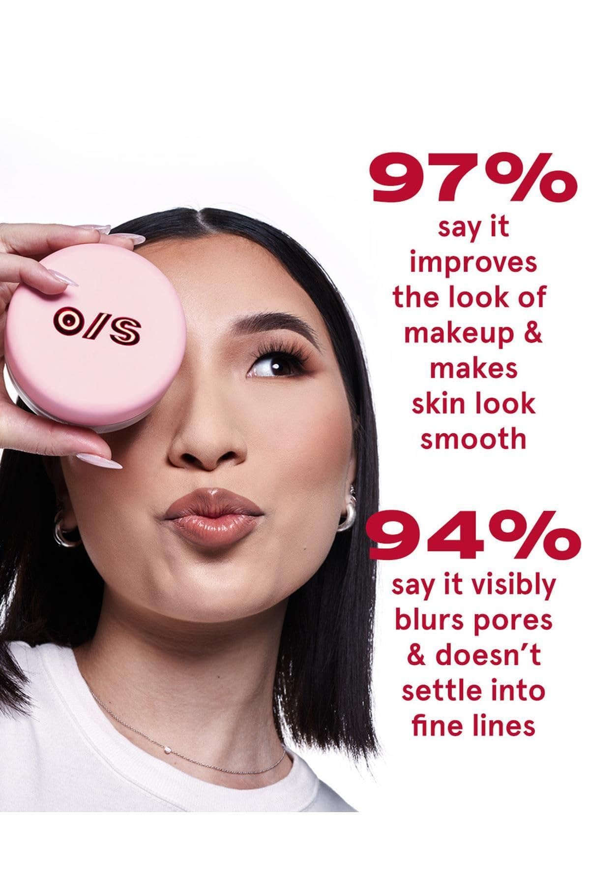 One Size vegan cruelty-free logo indicates ethical, skin-friendly beauty choice.