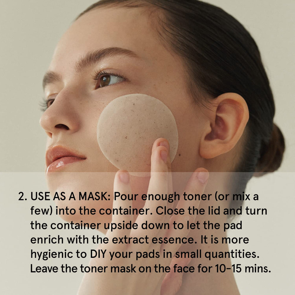 ONE THING Multi Big Pads wet pad use in a real skincare routine.