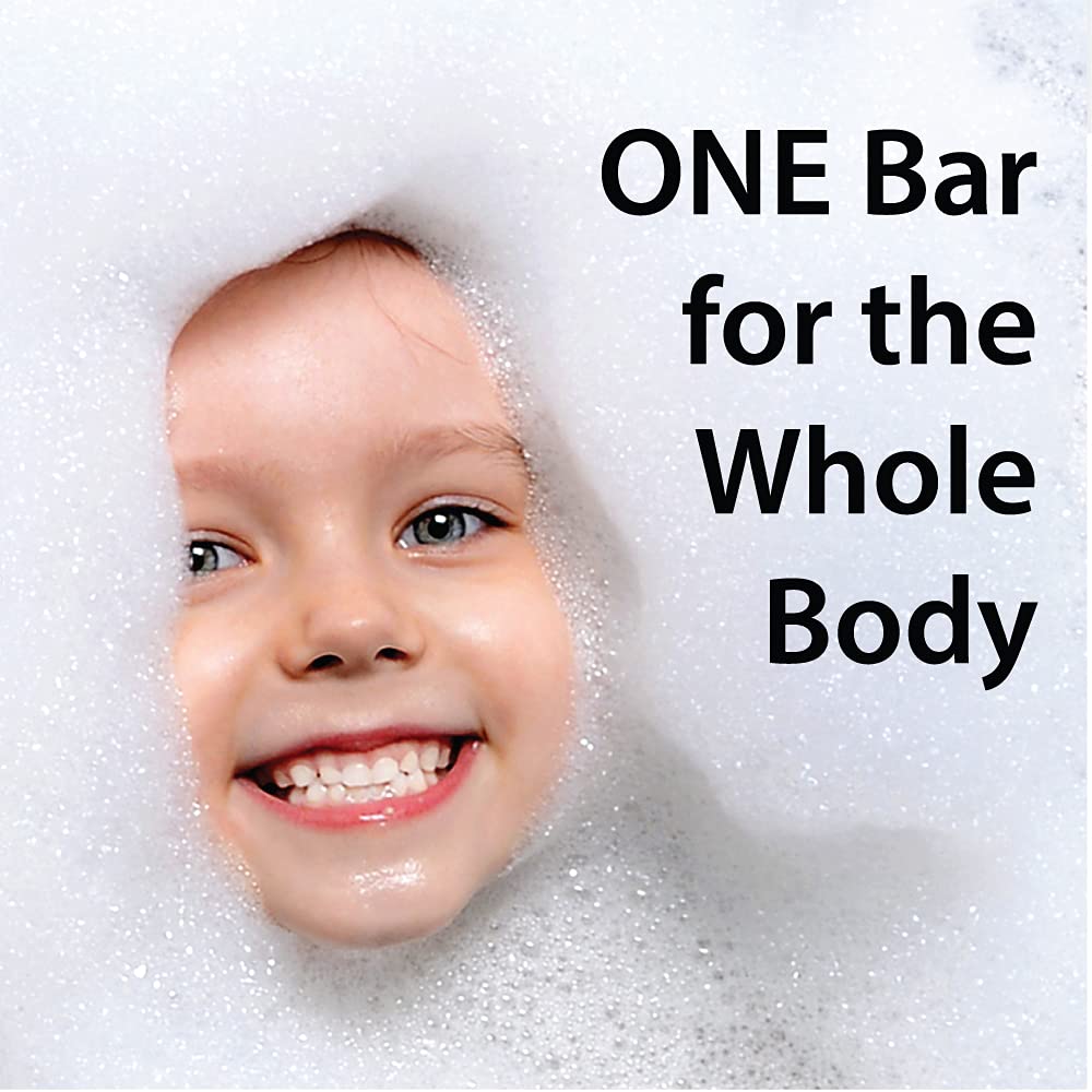 One With Nature bar with SuperFAT oils providing deep moisture during cleansing.