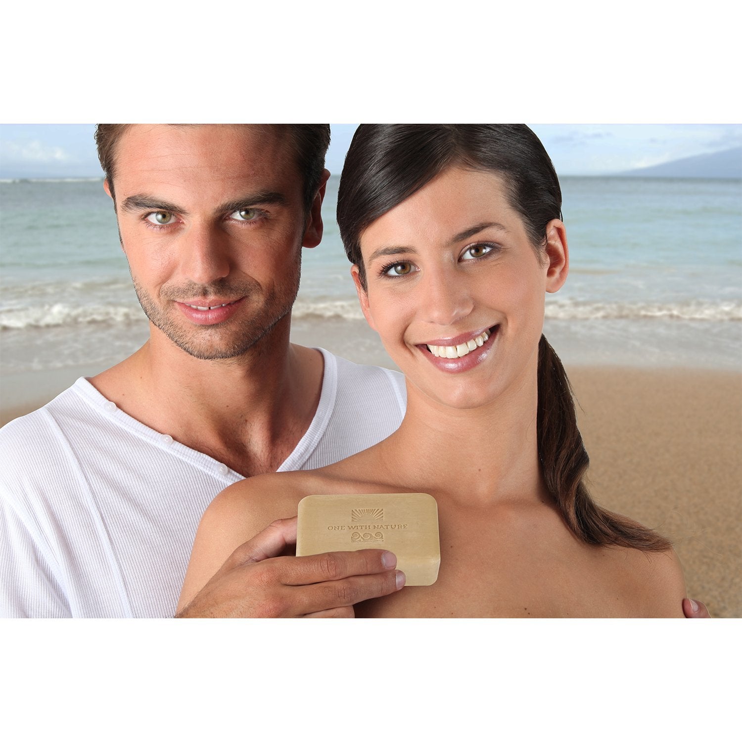 One With Nature Shea butter-argan-oil blend closeup highlighting nourishing shower care